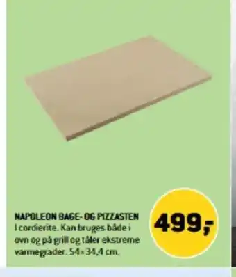 XL-BYG NAPOLEON BAGE-OG PIZZASTEN tilbud