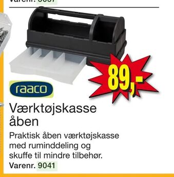 Harald Nyborg Værktøjskasse åben tilbud