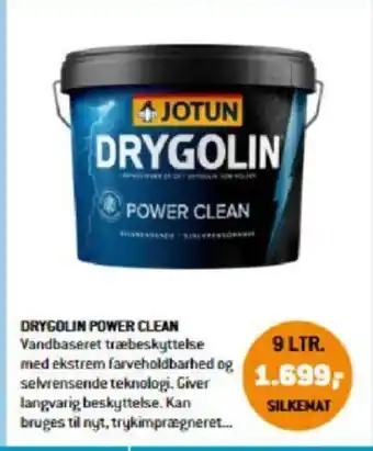 XL-BYG DRYGOLIN POWER CLEAN tilbud
