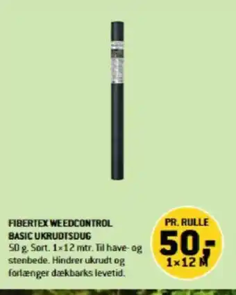 XL-BYG FIBERTEX WEEDCONTROL BASIC UKRUDTSDUG tilbud