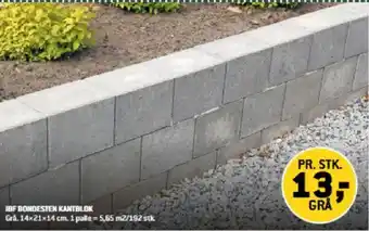 XL-BYG IBF BONDESTEN KANTBLOK tilbud