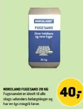 XL-BYG NORDLAND FUGESAND 20 KG tilbud