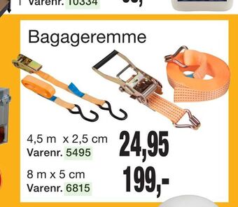 Harald Nyborg Bagageremme tilbud