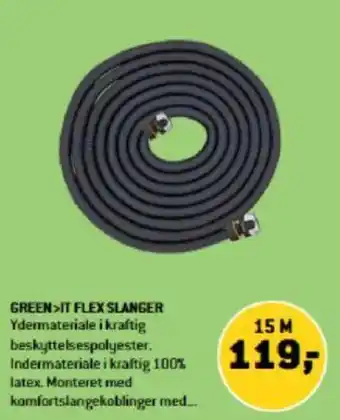 XL-BYG GREEN IT FLEX SLANGER tilbud