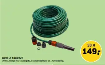 XL-BYG GREEN IT SLANGESÆT tilbud