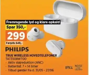 Power TRUE WIRELESS HOVEDTELEFONER TAT3508WT00 tilbud