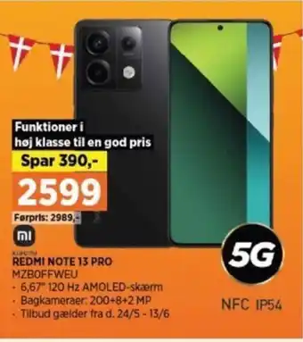 Power REDMI NOTE 13 PRO MZBOFFWEU tilbud