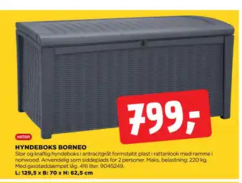 jem & fix HYNDEBOKS BORNEO tilbud