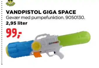 jem & fix VANDPISTOL GIGA SPACE tilbud