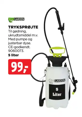 jem & fix TRYKSPRØJTE tilbud