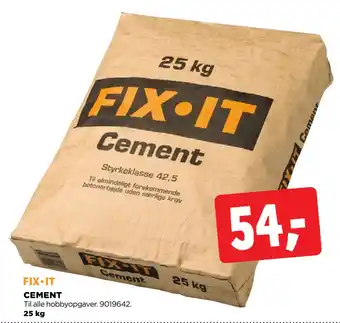 jem & fix CEMENT tilbud