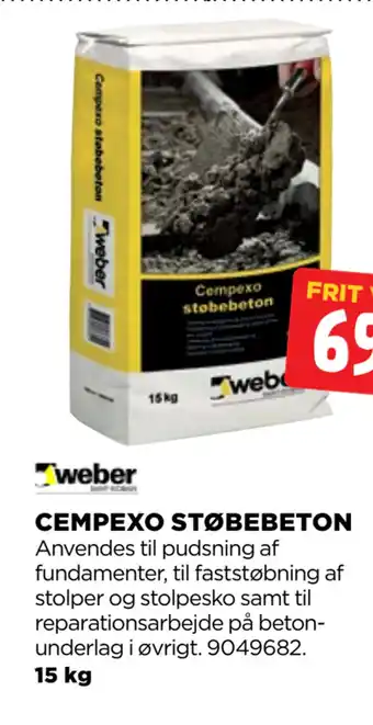 jem & fix CEMPEXO STØBEBETON tilbud