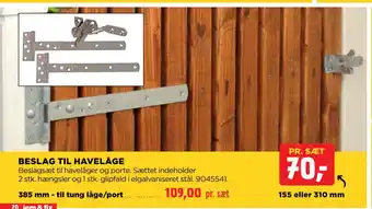 jem & fix BESLAG TIL HAVELÅGE tilbud