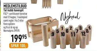 Imerco Tal kubb havespil tilbud
