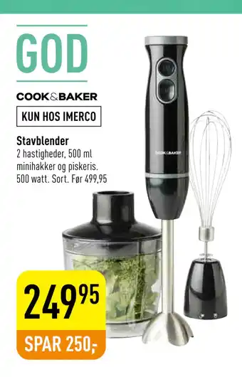 Imerco Stavblender tilbud