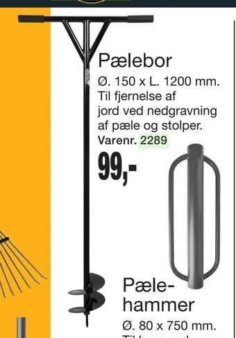 Harald Nyborg Pælebor tilbud