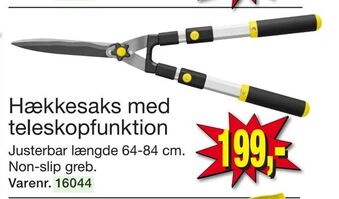 Harald Nyborg Hækkesaks med teleskopfunktion tilbud