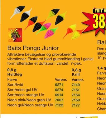 Harald Nyborg Baits Pongo Junior tilbud