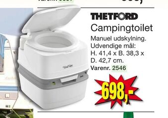 Harald Nyborg Campingtoilet tilbud