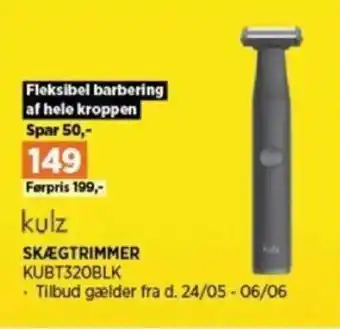 Power SKÆGTRIMMER KUBT320BLK tilbud