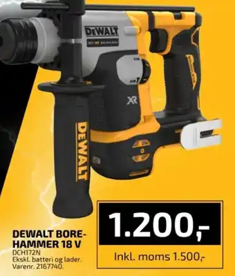 Davidsen DEWALT BORE- HAMMER 18 V tilbud