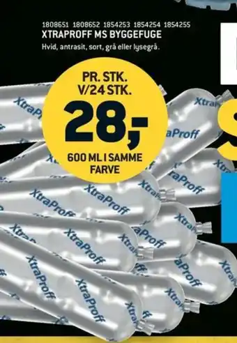 XL-BYG XTRAPROFF MS BYGGEFUGE tilbud
