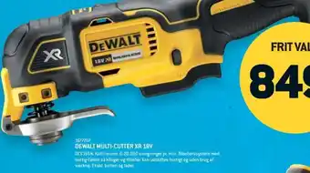 XL-BYG DEWALT MULTI-CUTTER XR 18V tilbud