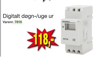 Digitalt døgn-/uge ur