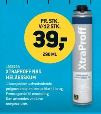 XL-BYG XTRAPROFF NBS HELÅRSSKUM tilbud