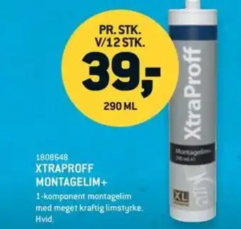 XL-BYG XTRAPROFF MONTAGELIM+ tilbud