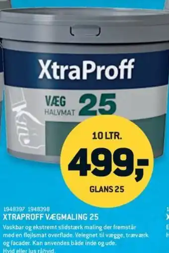 XL-BYG XTRAPROFF VÆGMALING 25 tilbud