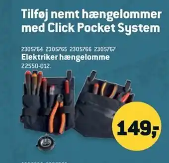 Elektriker hængelomme
