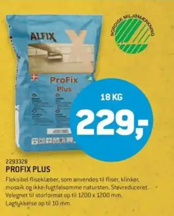 XL-BYG PROFIX PLUS tilbud