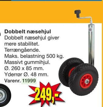Harald Nyborg Dobbelt næsehjul tilbud