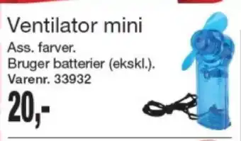 Harald Nyborg Ventilator mini tilbud