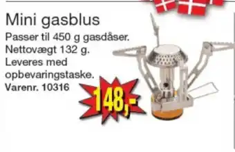 Harald Nyborg Mini gasblus tilbud
