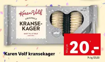 Lidl Kransekage tilbud