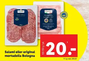 Lidl Mortadella tilbud