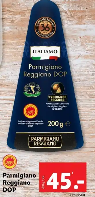 Lidl Parmigiano Reggiano tilbud