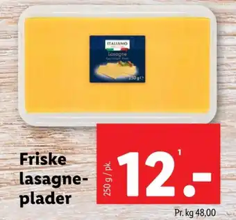 Lidl Lasagneplader tilbud