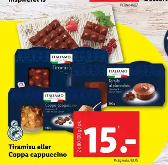 Lidl Dessert tilbud