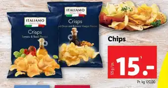 Lidl Crisps Fried Onion and Balsamic Vinegar Flavour tilbud