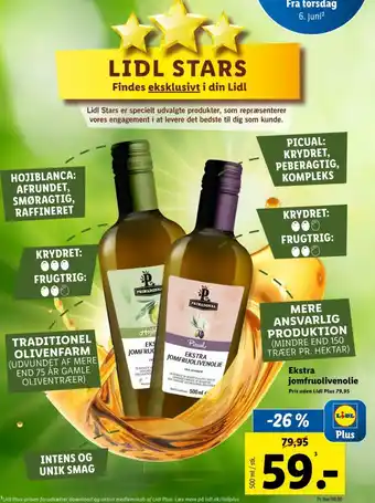 Lidl Olivenolie tilbud