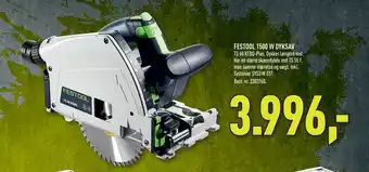 Johannes Fog FESTOOL 1500 W DYKSAV tilbud