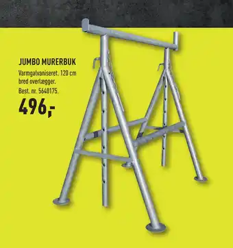 Johannes Fog JUMBO MURERBUK tilbud