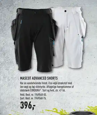 Johannes Fog MASCOT ADVANCED SHORTS tilbud