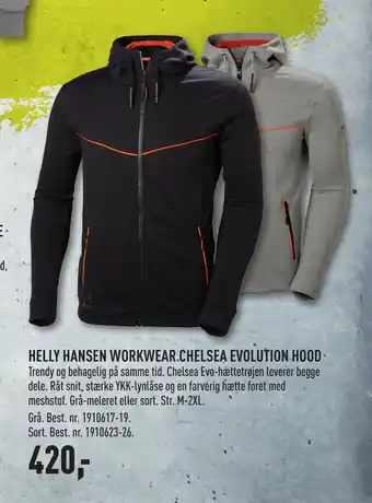 Johannes Fog HELLY HANSEN WORKWEAR CHELSEA EVOLUTION HOOD tilbud