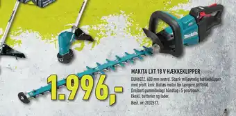 Johannes Fog MAKITA LXT 18 V HÆKKEKLIPPER tilbud