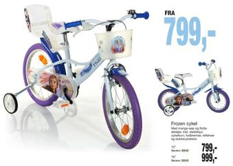 Harald Nyborg Frozen cykel tilbud