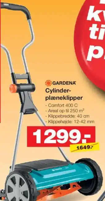 Cylinder- plæneklipper